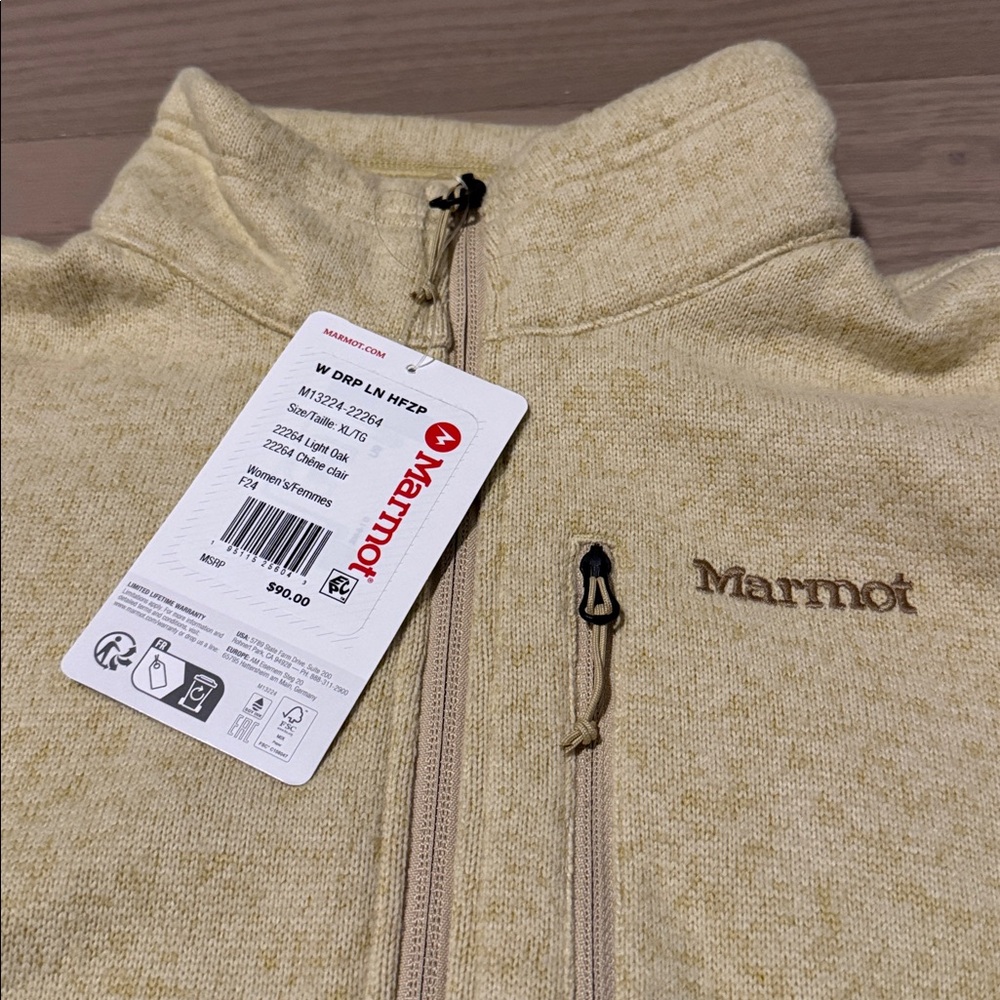XL Marmot Half Zip Top - Picture 4 of 5